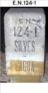 E.N. 124-1 - Silves - Est. Silves
 - Lagoa - Poo Partido - Carvoeiro